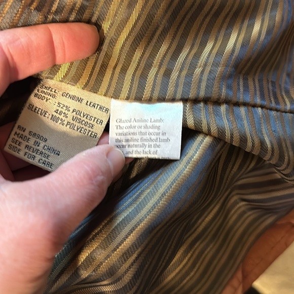 Vintage! Men’s XL Robert Comstock Vertical genuine leather. Great condition! - Picture 10 of 11